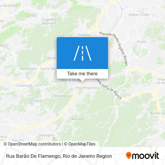 Rua Barão De Flamengo map