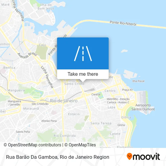 Rua Barão Da Gamboa map