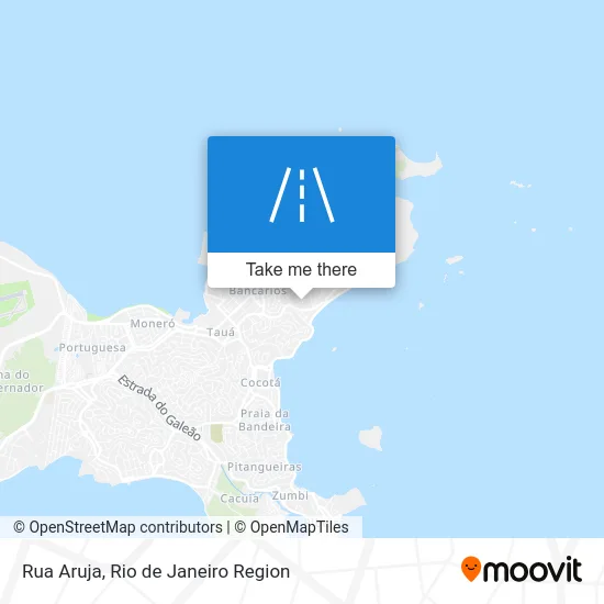 Rua Aruja map