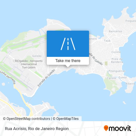 Rua Acrísio map
