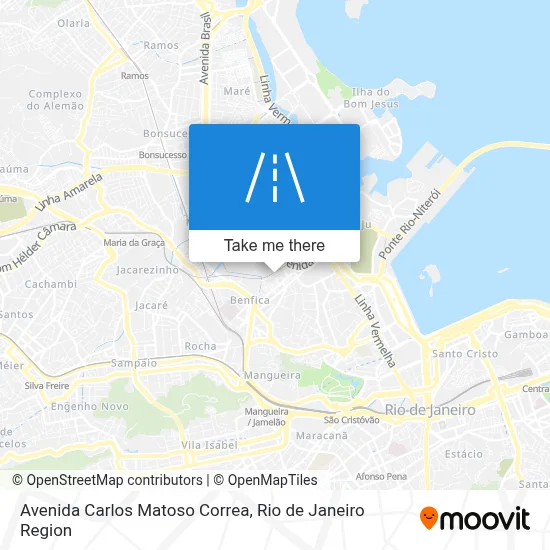Avenida Carlos Matoso Correa map