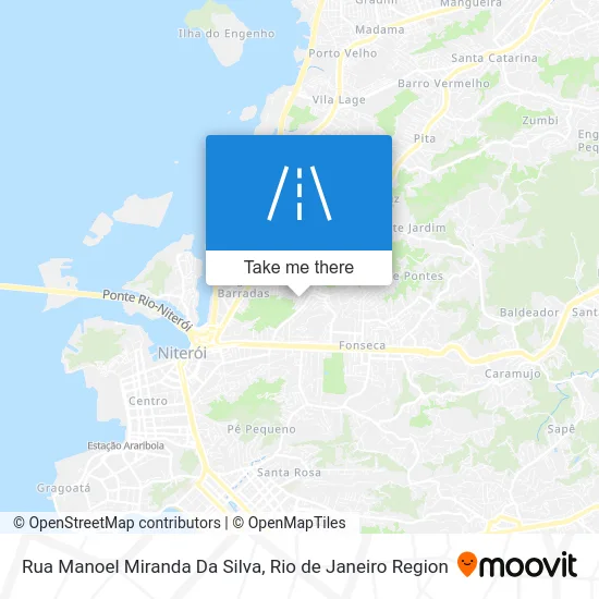 Rua Manoel Miranda Da Silva map