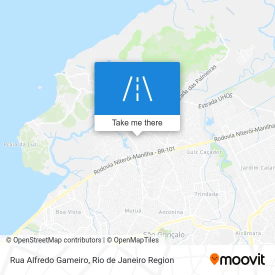 Rua Alfredo Gameiro map