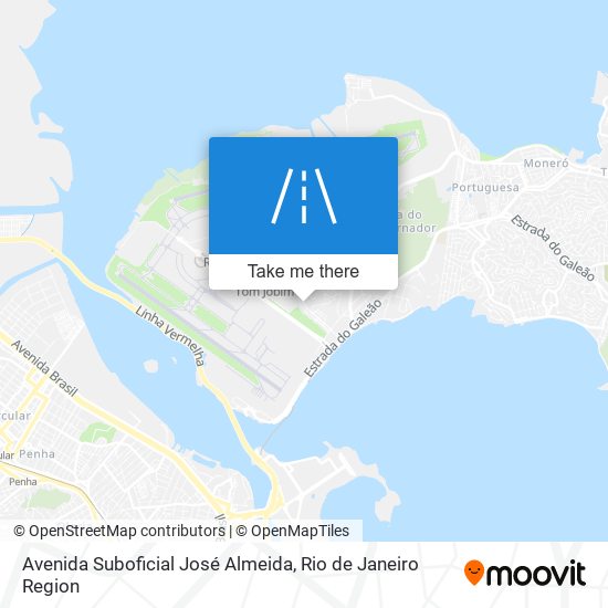 Mapa Avenida Suboficial José Almeida