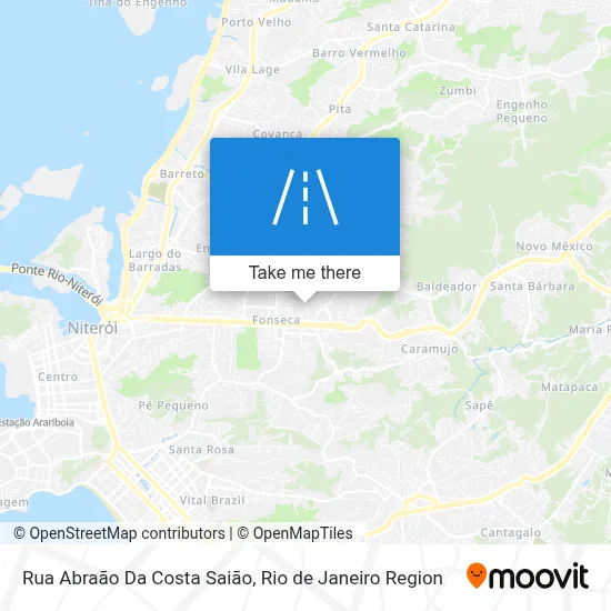 Rua Abraão Da Costa Saião map