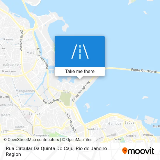 Rua Circular Da Quinta Do Caju map