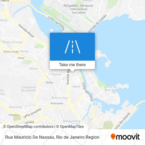 Rua Mauricio De Nassau map