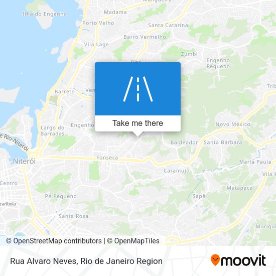 Rua Alvaro Neves map