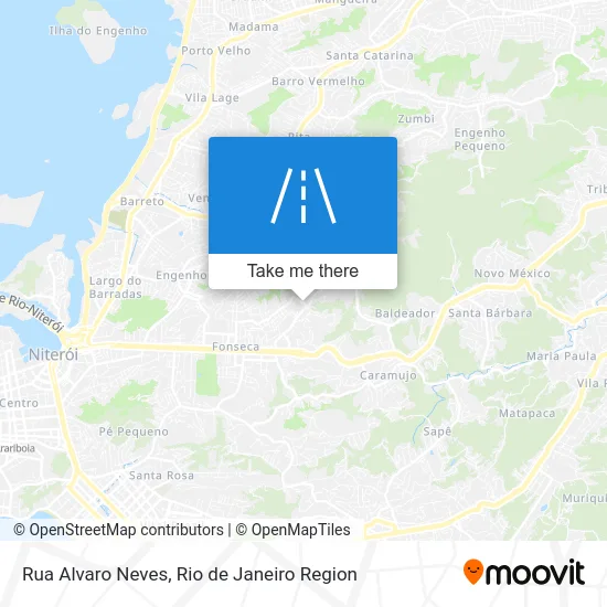Rua Alvaro Neves map