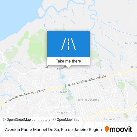 Avenida Padre Manoel De Sá map