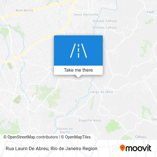 Rua Lauro De Abreu map