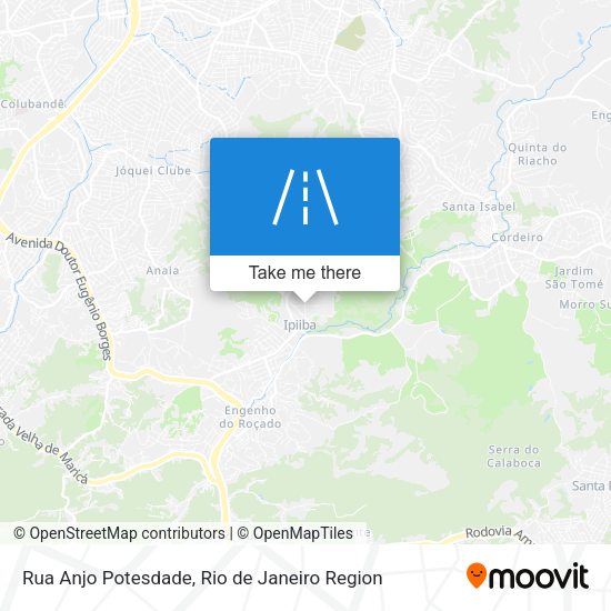 Rua Anjo Potesdade map