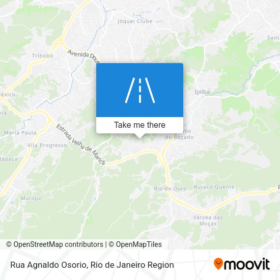 Rua Agnaldo Osorio map