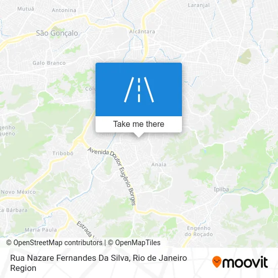 Rua Nazare Fernandes Da Silva map