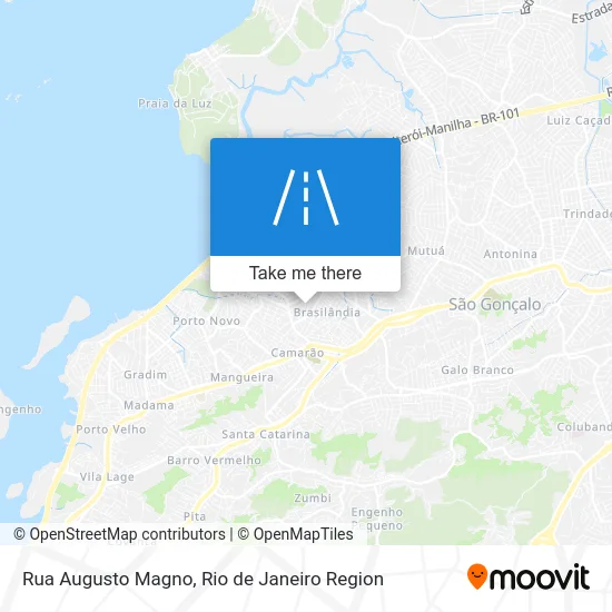 Rua Augusto Magno map