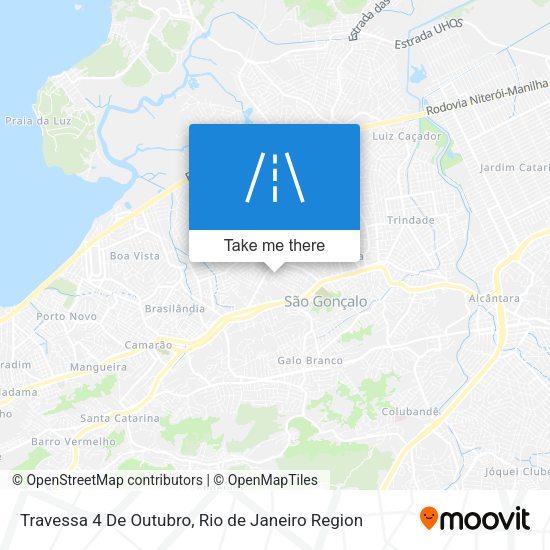 Travessa 4 De Outubro map