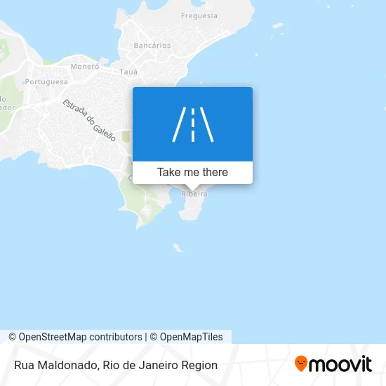 Rua Maldonado map