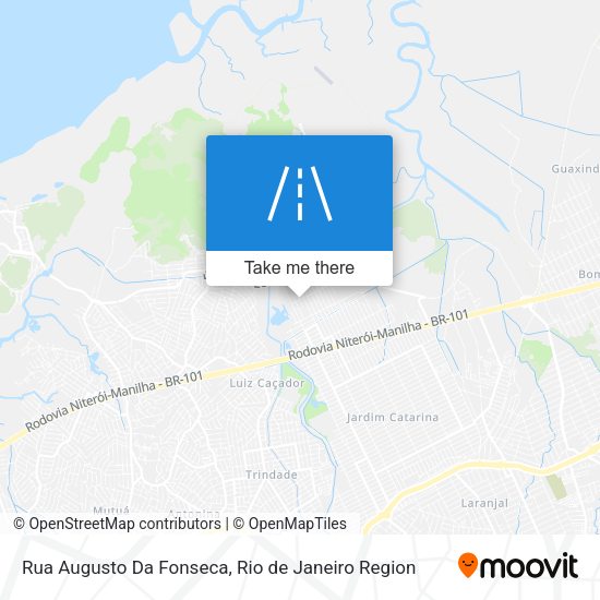 Rua Augusto Da Fonseca map