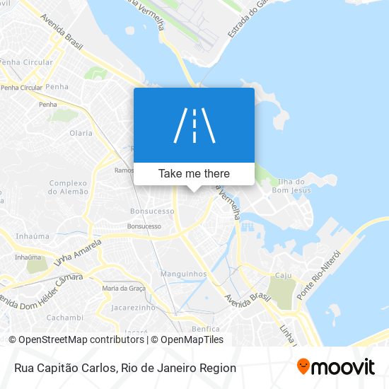 Rua Capitão Carlos map