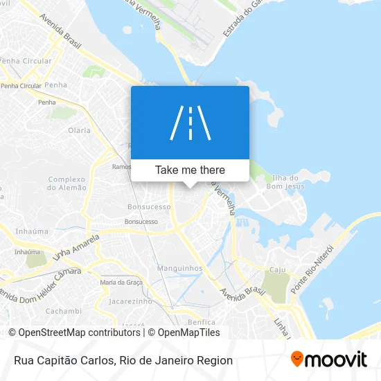 Rua Capitão Carlos map