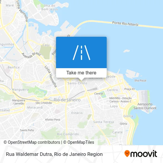 Rua Waldemar Dutra map