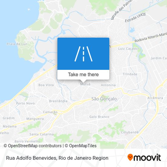 Rua Adolfo Benevides map