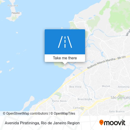 Avenida Piratininga map
