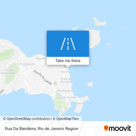 Rua Da Bandeira map
