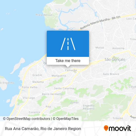 Rua Ana Camarão map