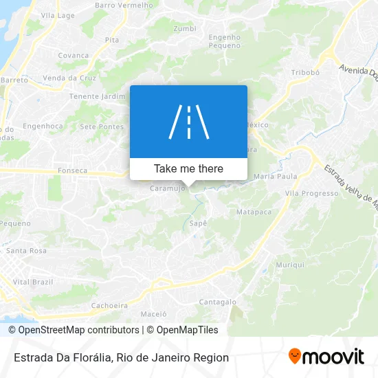Estrada Da Florália map