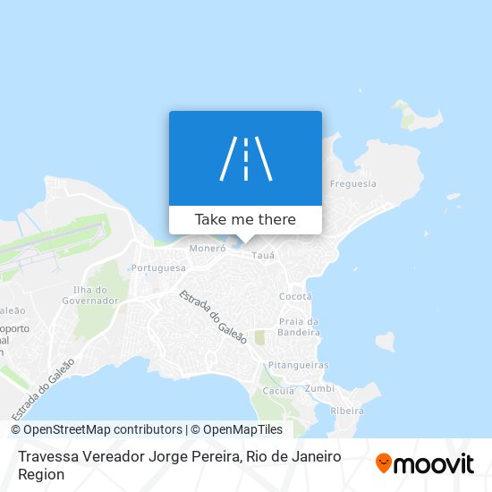 Mapa Travessa Vereador Jorge Pereira