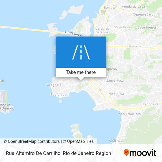 Rua Altamiro De Carrilho map