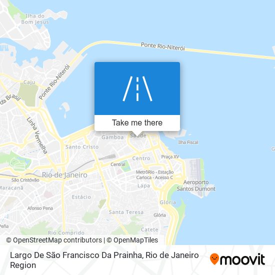 Mapa Largo De São Francisco Da Prainha