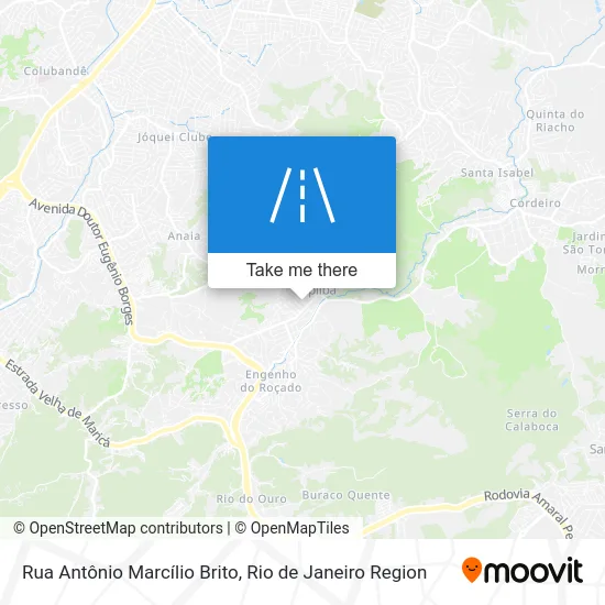 Rua Antônio Marcílio Brito map