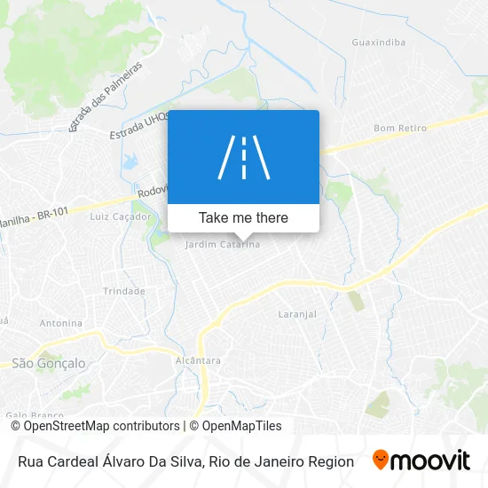 Rua Cardeal Álvaro Da Silva map