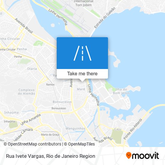 Rua Ivete Vargas map