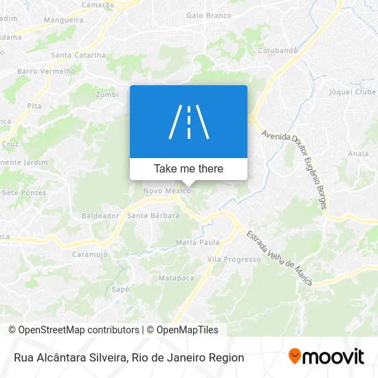 Rua Alcântara Silveira map