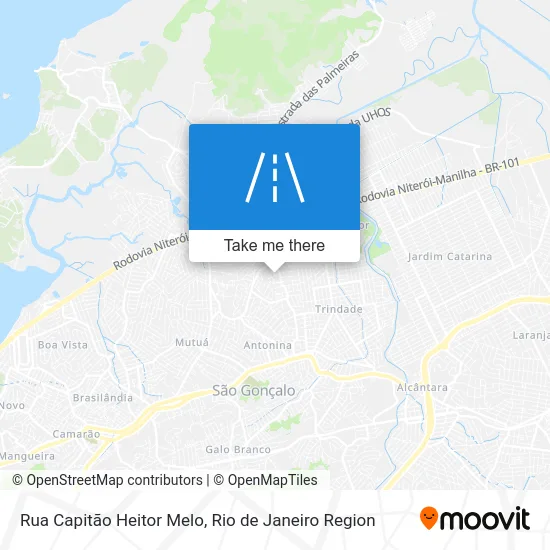 Rua Capitão Heitor Melo map