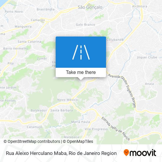 Rua Aleixo Herculano Maba map