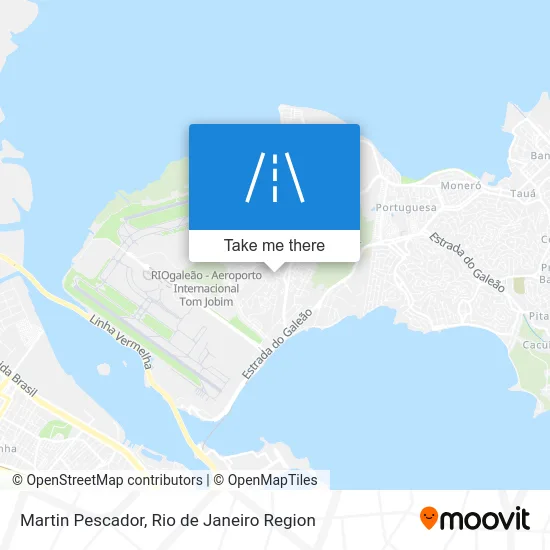 Martin Pescador map