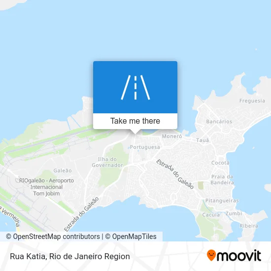 Rua Katia map