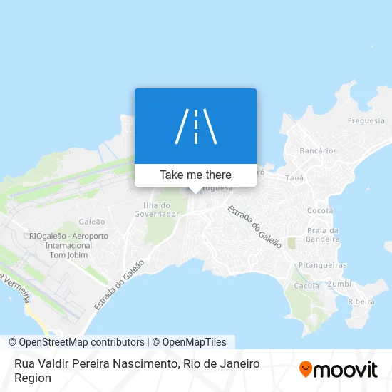 Rua Valdir Pereira Nascimento map