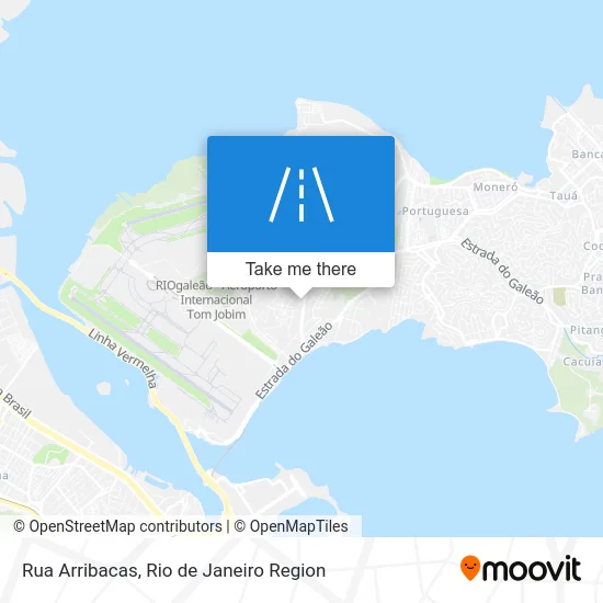 Rua Arribacas map