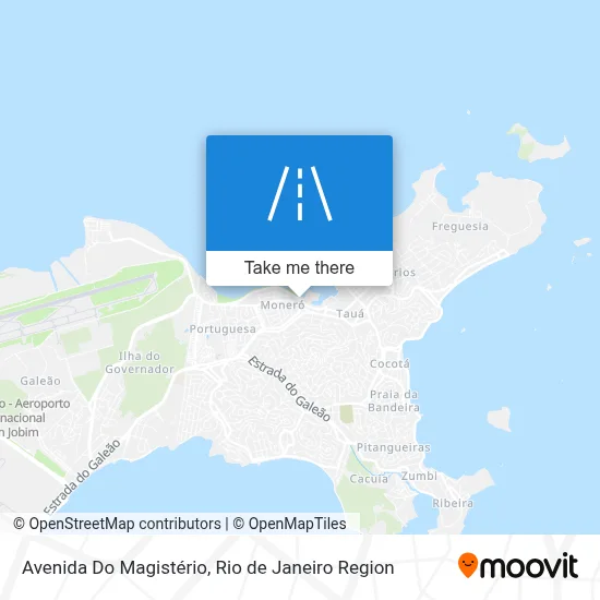 Avenida Do Magistério map