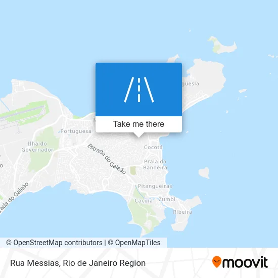 Rua Messias map