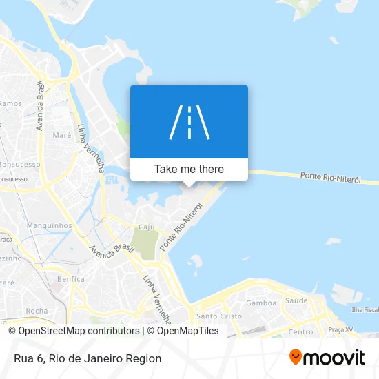 Rua 6 map
