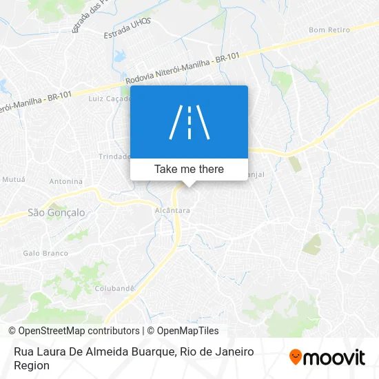Rua Laura De Almeida Buarque map