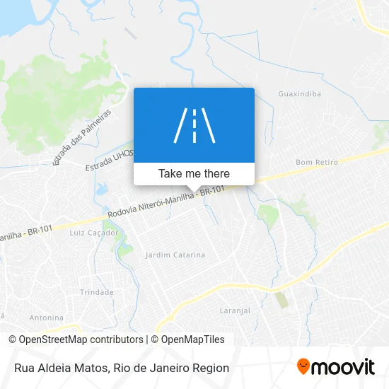 Rua Aldeia Matos map