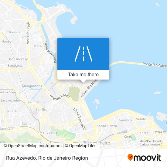 Rua Azevedo map
