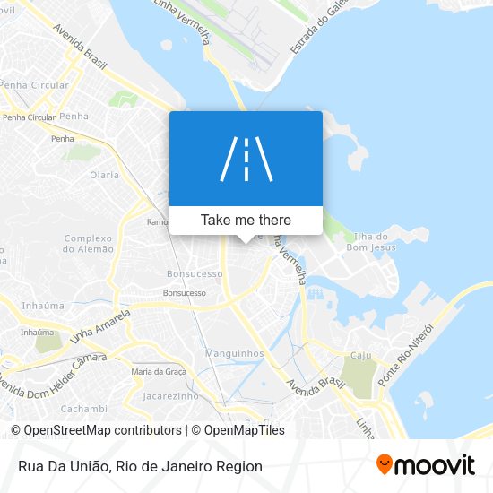 Rua Da União map